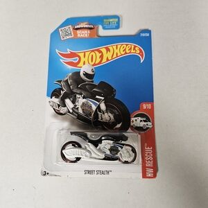 Hot‎ Wheels Street Stealth Motorcycle 2016